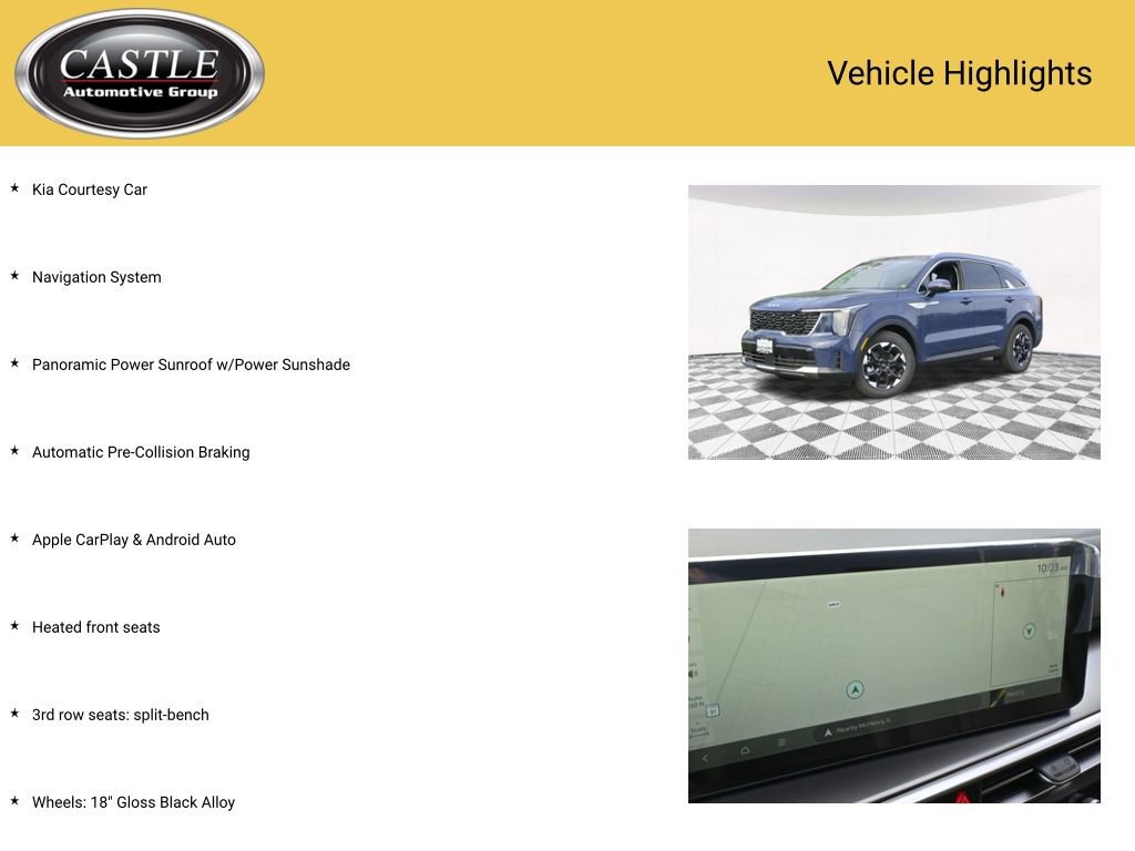 Used 2025 Kia Sorento S w/ Panoramic Sunroof Package image 4