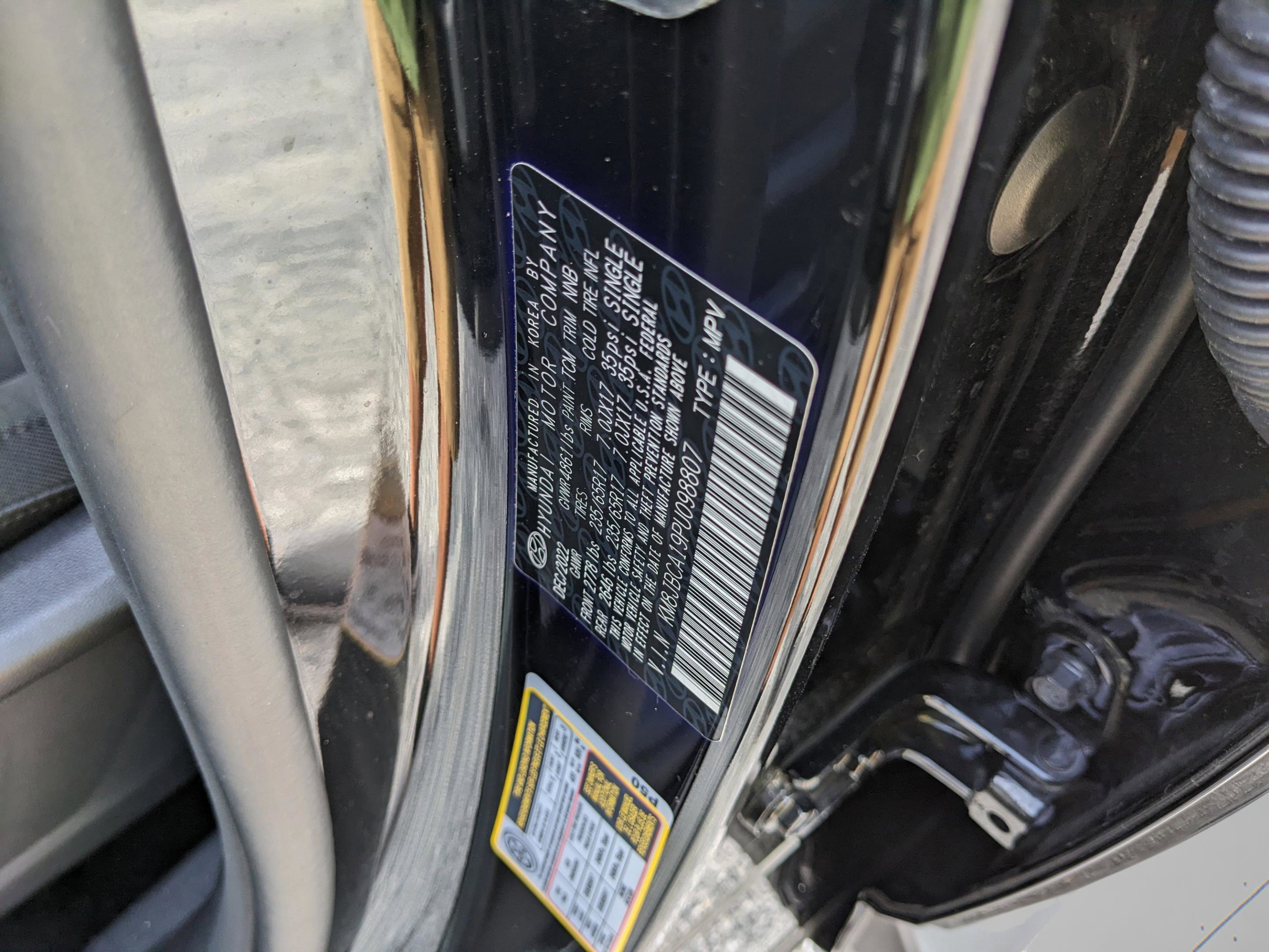 Used 2023 Hyundai Tucson Blue w/ Cargo Package image 42