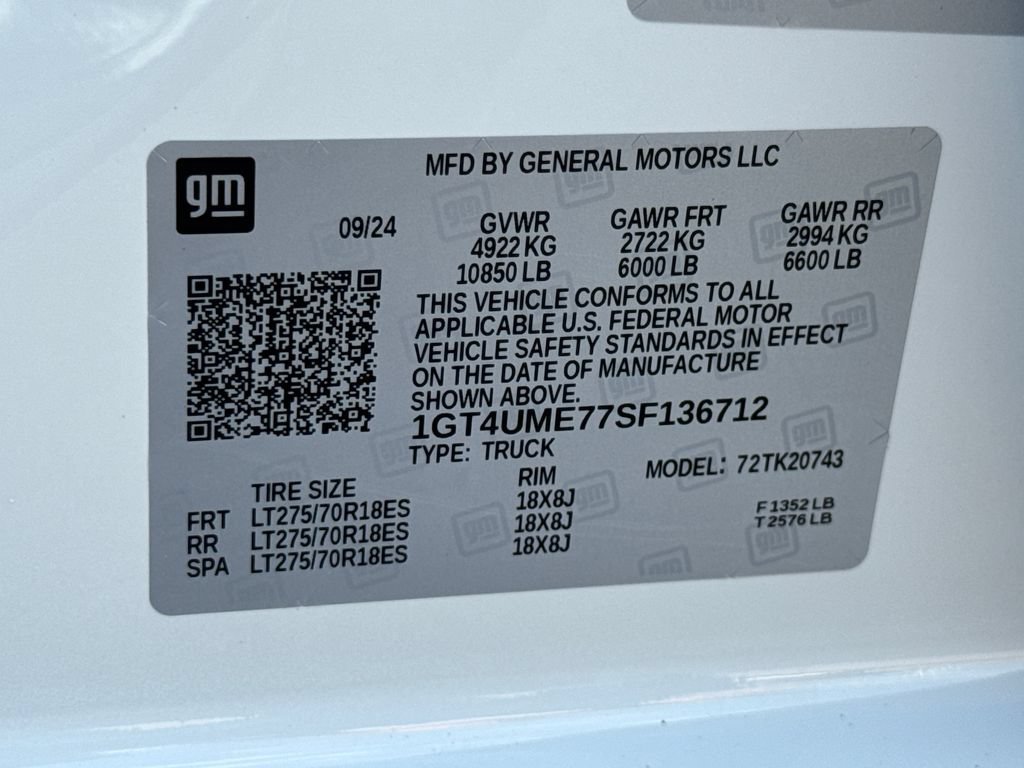 Certified 2025 GMC Sierra 2500 SLE w/ SLE Value Package; AWD/4WD image 40