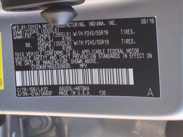 Used 2016 Toyota Highlander Limited AWD/4WD image 16