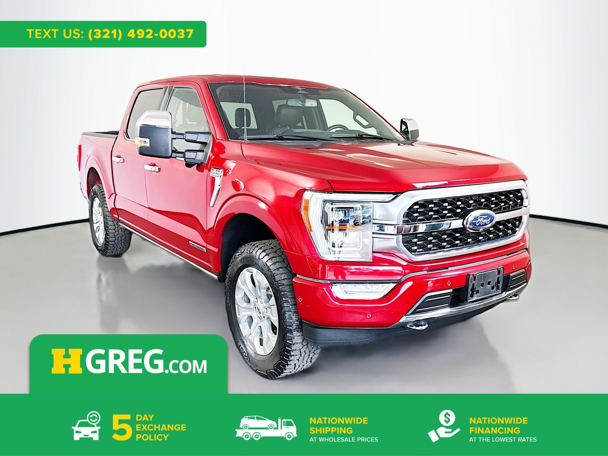 Used 2023 Ford F150 Platinum w/ Equipment Group 701A High AWD/4WD image 1