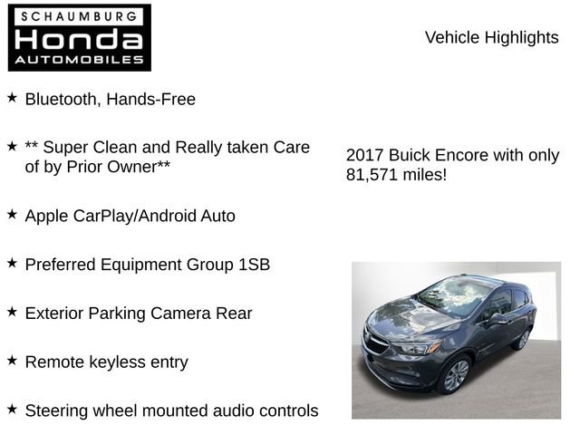 Used 2017 Buick Encore Preferred FWD image 7