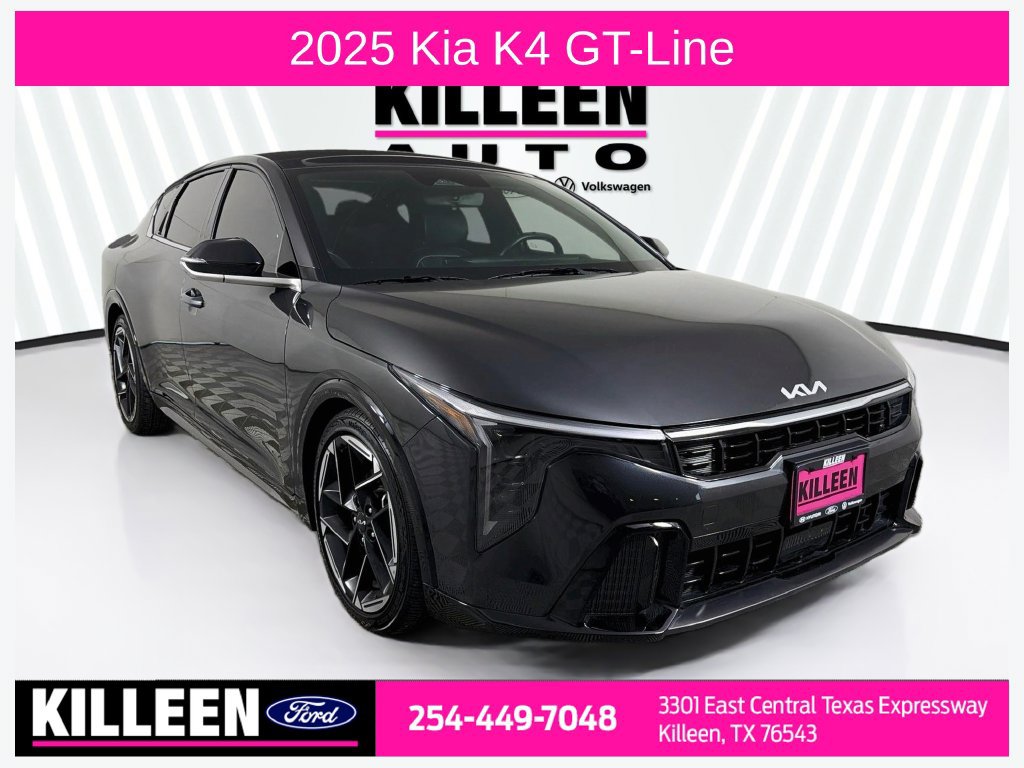 Used 2025 Kia K4 GT-Line w/ GT-Line Sunroof Package