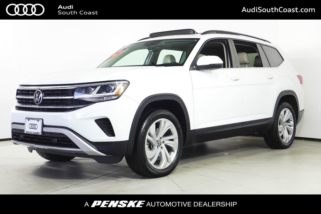 Used 2021 Volkswagen Atlas SE w/ Panoramic Sunroof Package image 1
