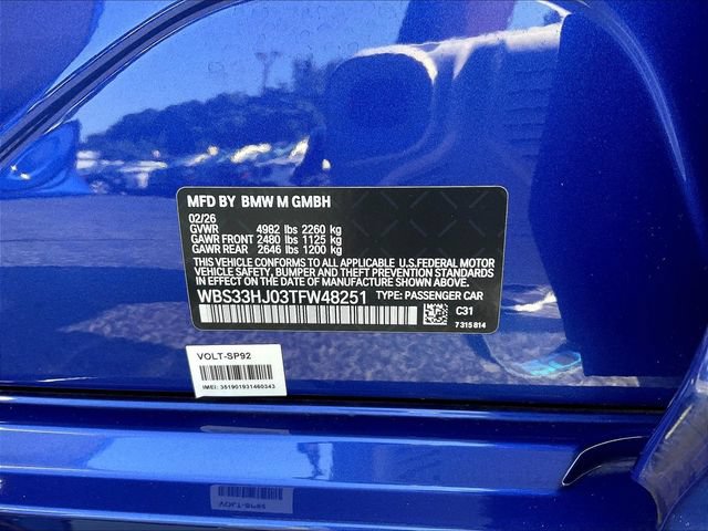 Used 2026 BMW M3 Competition w/ Executive Package AWD/4WD image 21