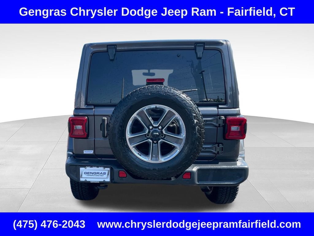 Certified 2021 Jeep Wrangler Unlimited Sahara AWD/4WD image 6