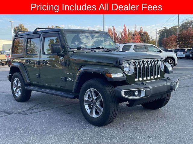 Used 2021 Jeep Wrangler Unlimited Sahara AWD/4WD image 7