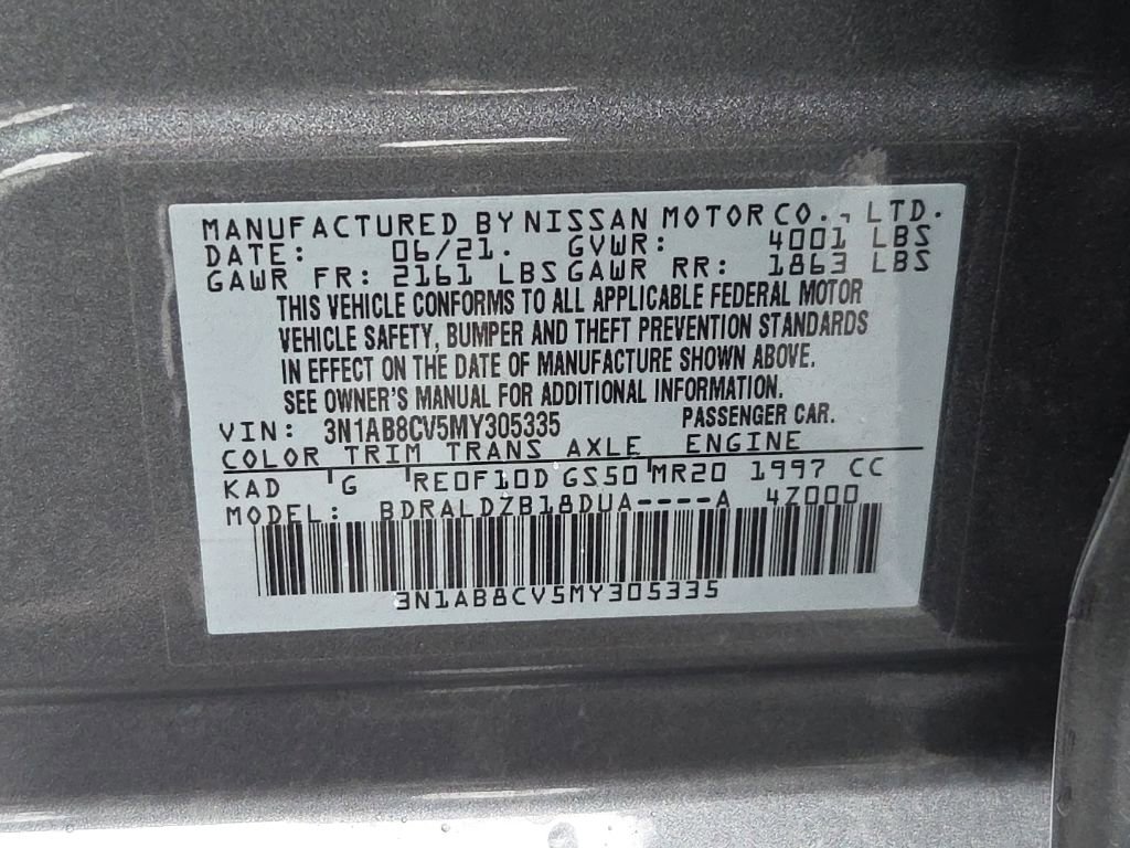 Used 2021 Nissan Sentra SV image 30