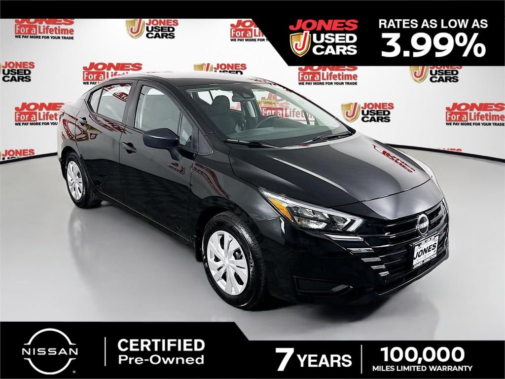 Certified 2025 Nissan Versa S w/ Trunk Package
