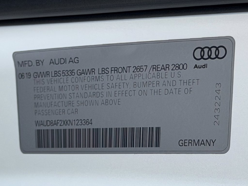 Used 2019 Audi A6 2.0T Premium w/ Convenience Package AWD/4WD image 28