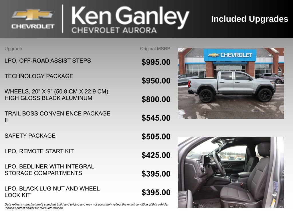 Used 2024 Chevrolet Colorado Trail Boss w/ Technology Package image 6