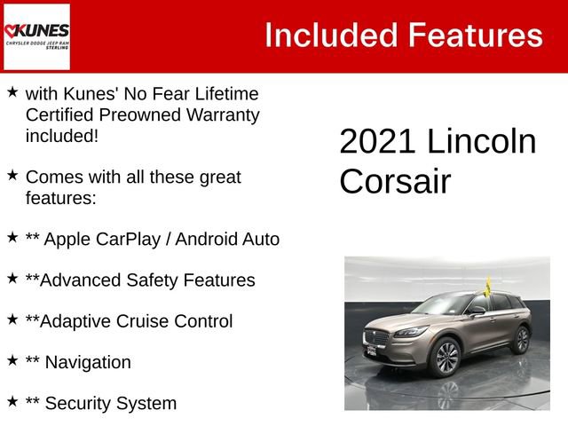Used 2021 Lincoln Corsair Reserve AWD/4WD image 4