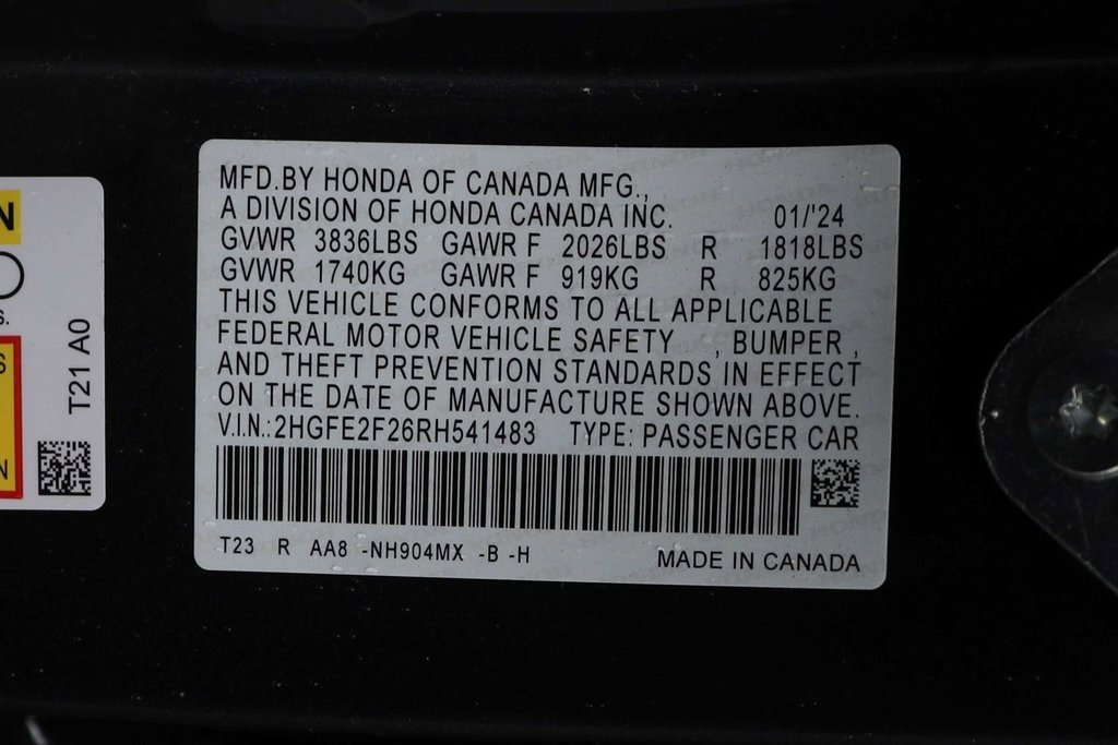 Used 2024 Honda Civic LX image 28