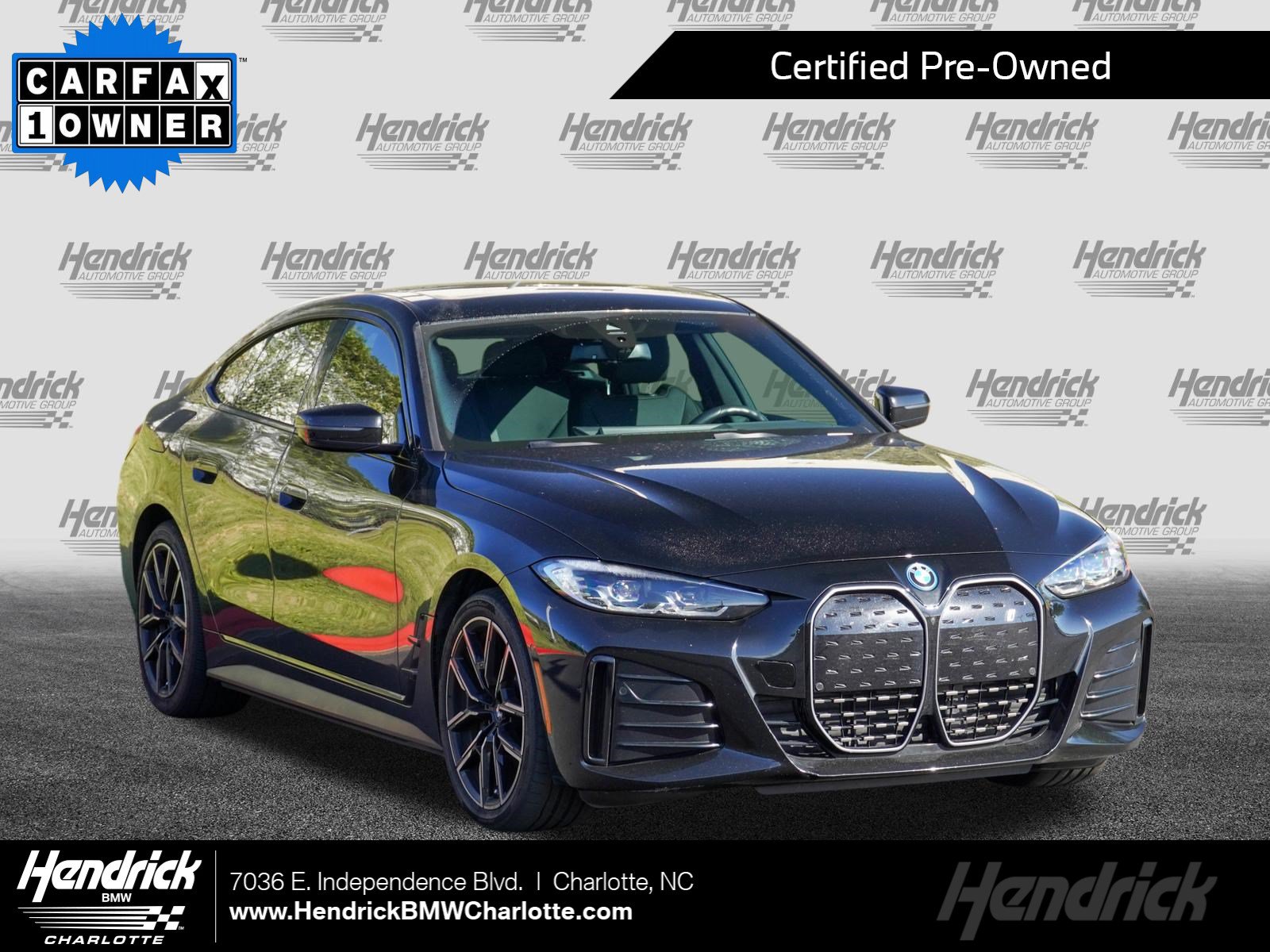 Certified 2023 BMW i4 eDrive40 w/ M Sport Package RWD image 1