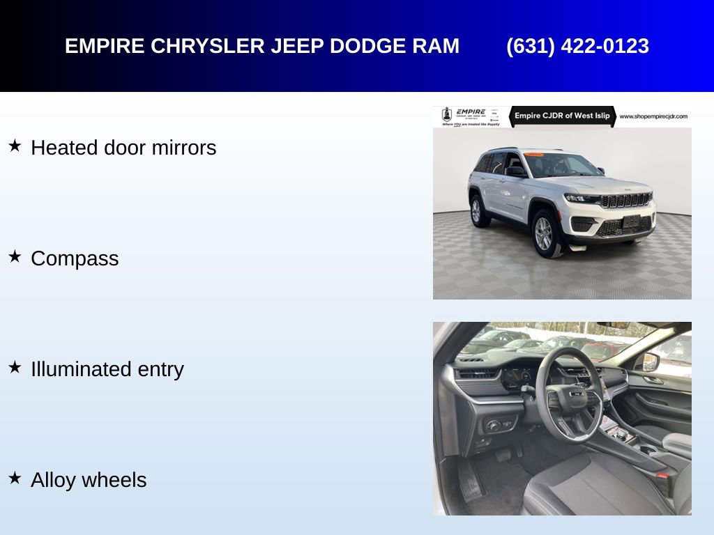Used 2025 Jeep Grand Cherokee Laredo X AWD/4WD image 10