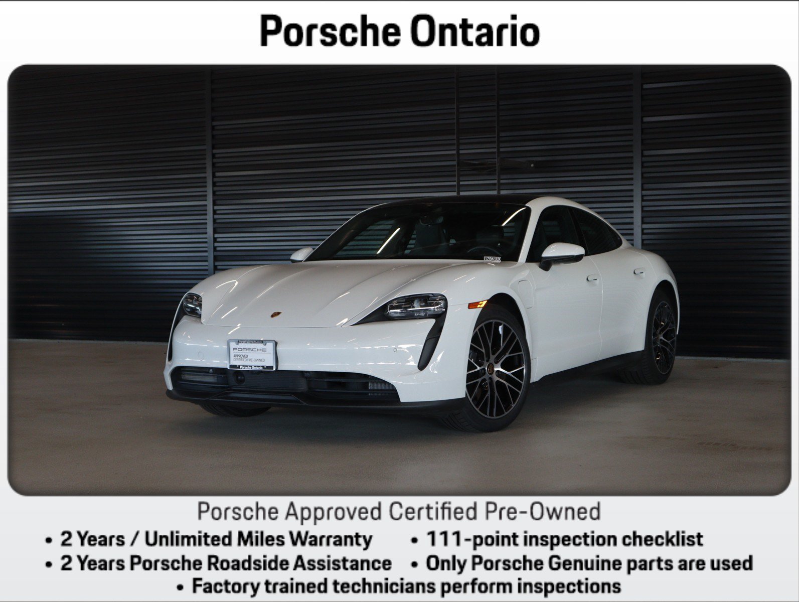 Certified 2024 Porsche Taycan