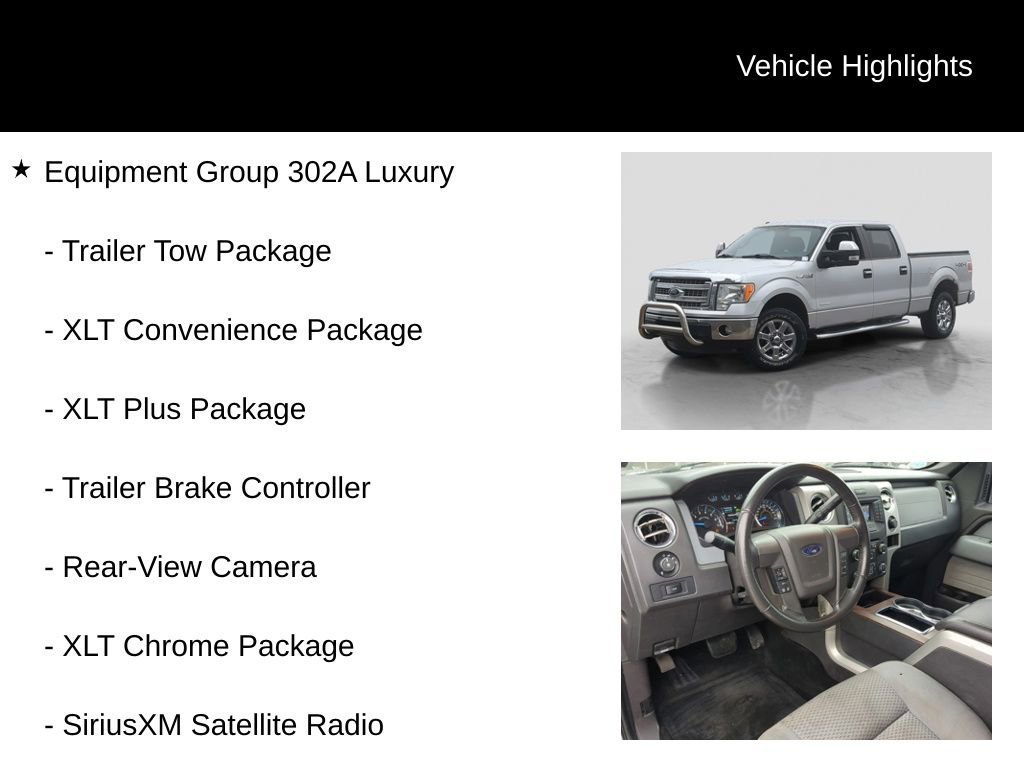 Used 2013 Ford F150 XLT w/ Luxury Equipment Group image 6