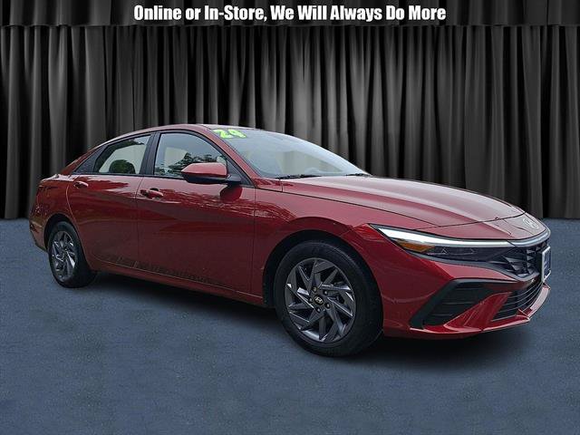Certified 2024 Hyundai Elantra Blue FWD image 1