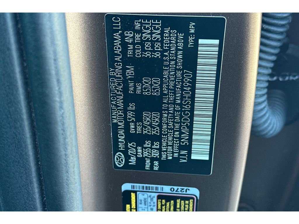 Used 2025 Hyundai Santa Fe Calligraphy image 35