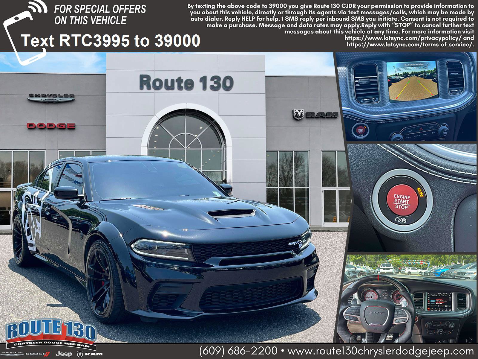 Used 2022 Dodge Charger SRT Hellcat w/ Navigation & Travel Group RWD image 1