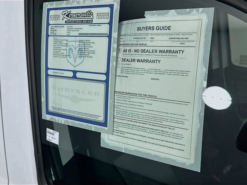 Used 2020 RAM ProMaster City Tradesman image 36