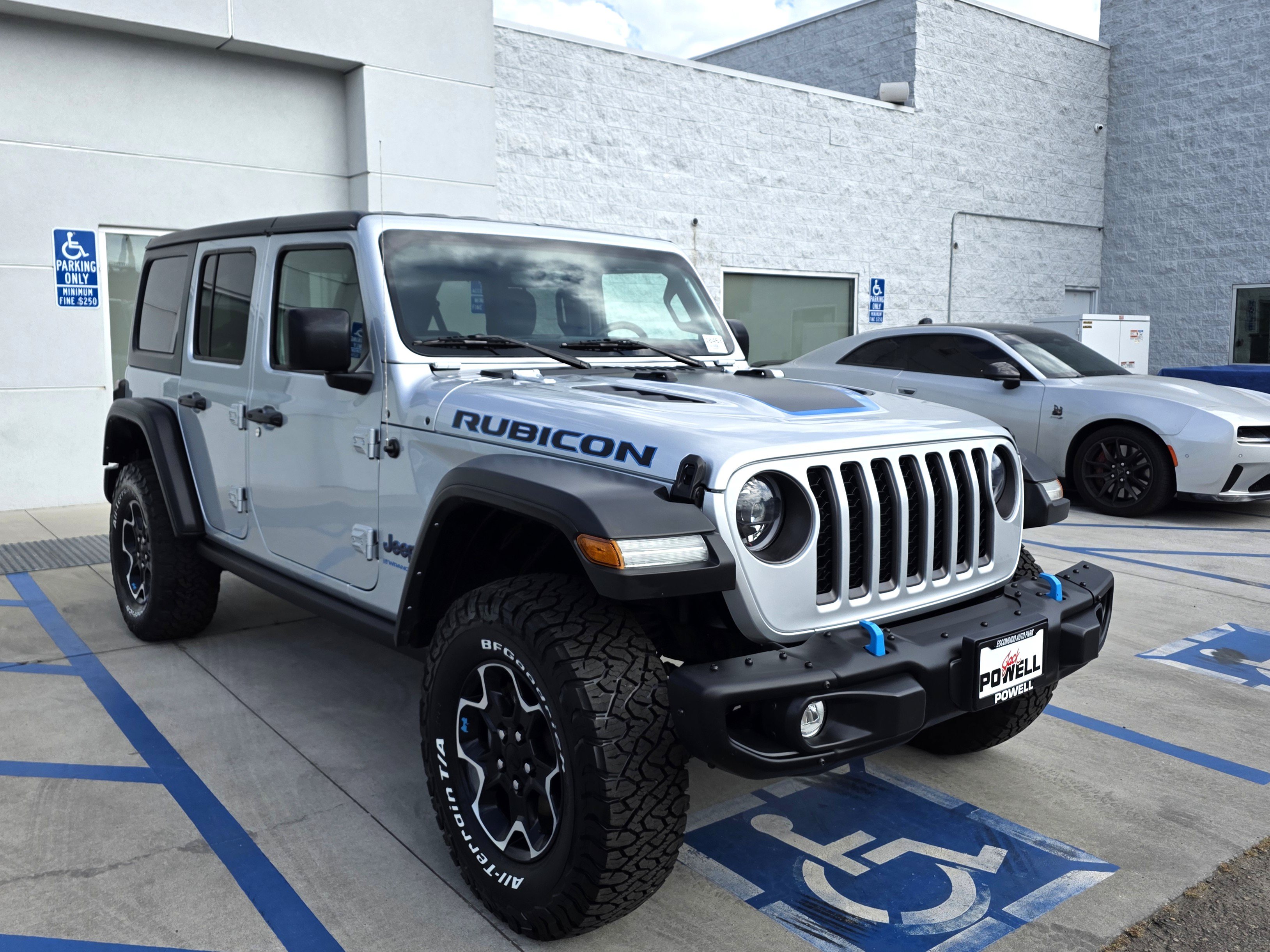 Certified 2023 Jeep Wrangler Unlimited Rubicon 4xe w/ Steel Bumper Group AWD/4WD image 6