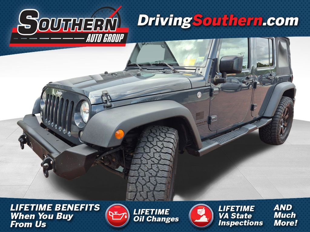 Used 2016 Jeep Wrangler Unlimited Sport w/ Quick Order Package 23S