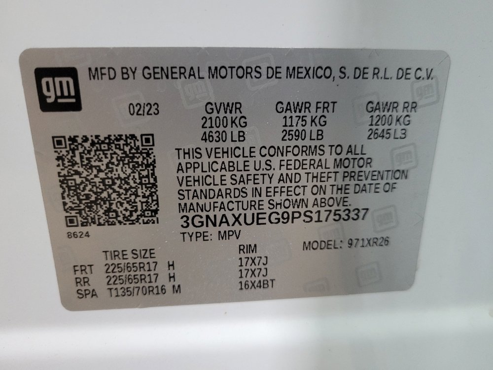 Used 2023 Chevrolet Equinox LT AWD/4WD image 33