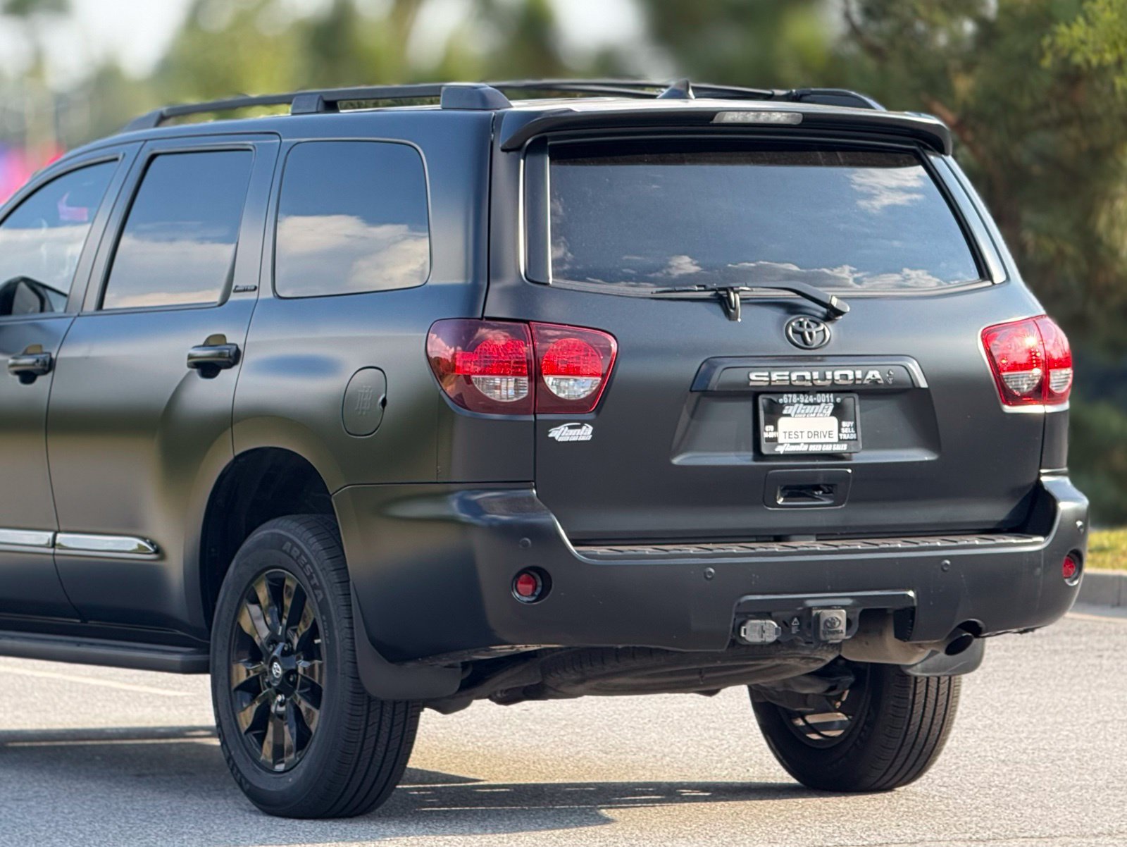Used 2021 Toyota Sequoia Nightshade w/ Safety & Convenience Package RWD image 52