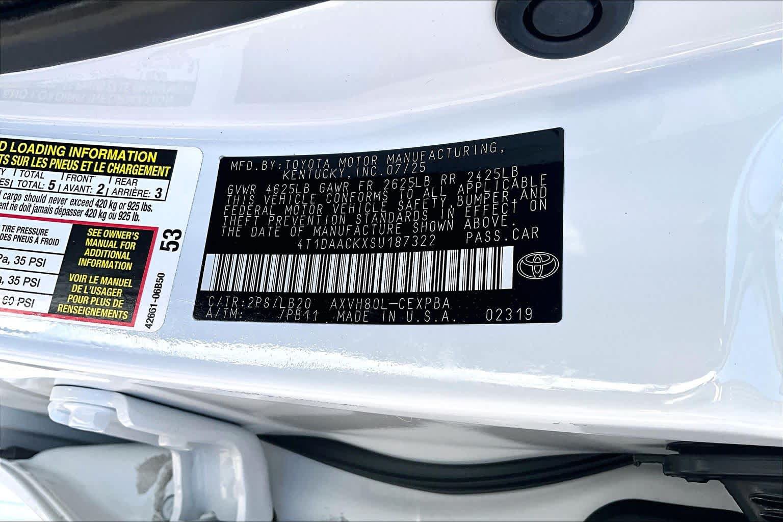 Certified 2025 Toyota Camry XSE w/ Premium Plus Package FWD image 36