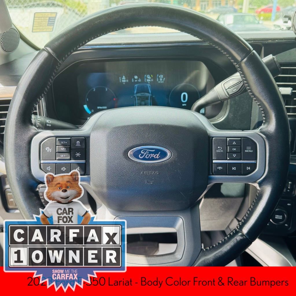 Used 2023 Ford F350 Lariat w/ Black Appearance Package AWD/4WD image 14