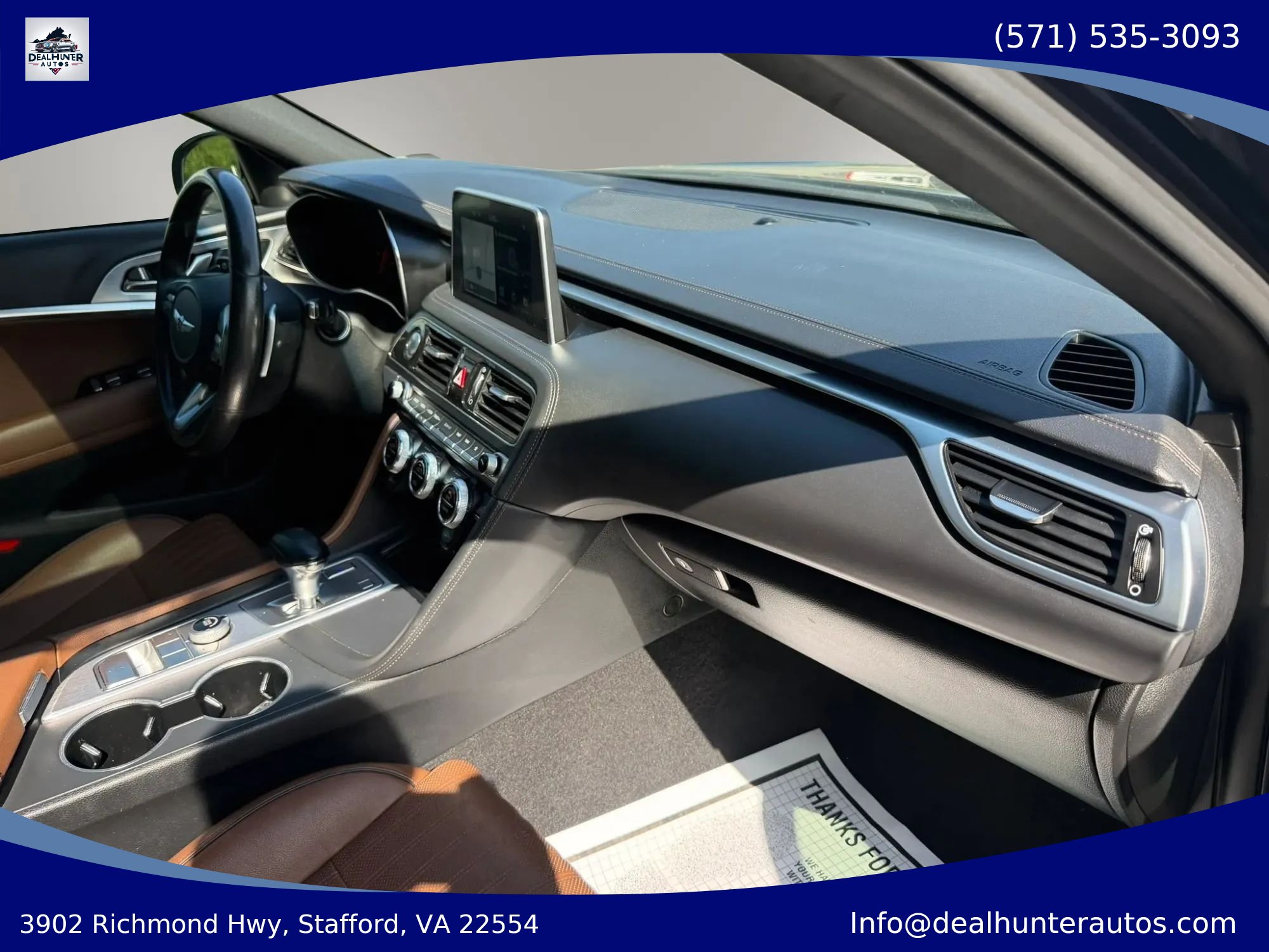Used 2021 Genesis G70 2.0T w/ Elite Package RWD image 12