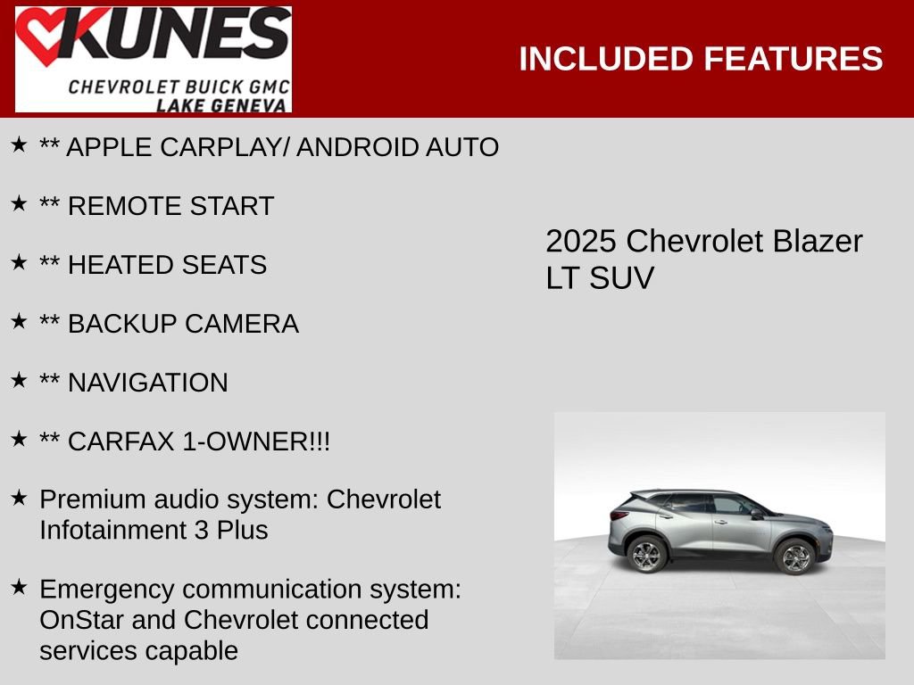 Used 2025 Chevrolet Blazer LT FWD image 2
