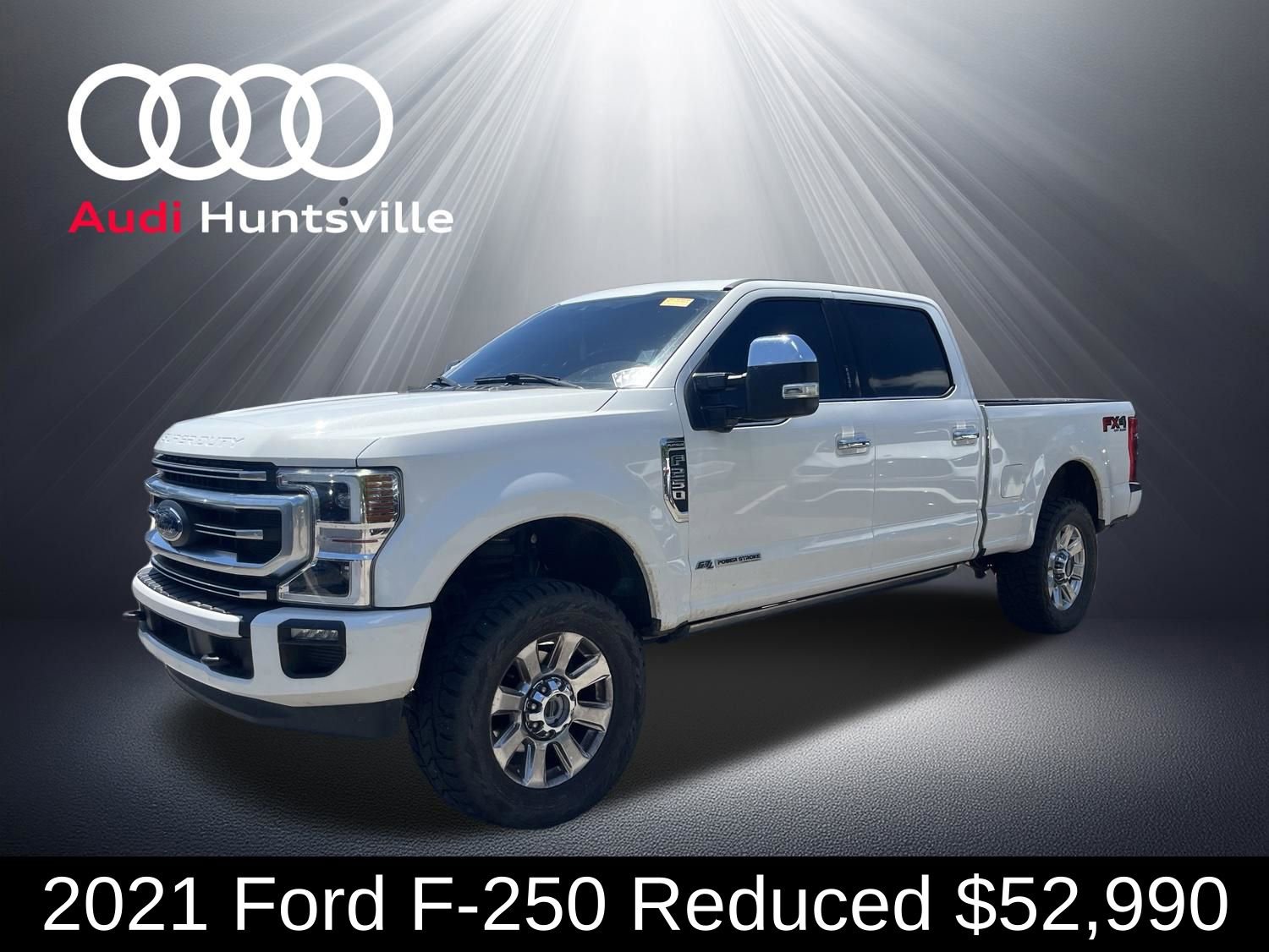 Used 2021 Ford F250 Platinum w/ FX4 Off-Road Package AWD/4WD image 1