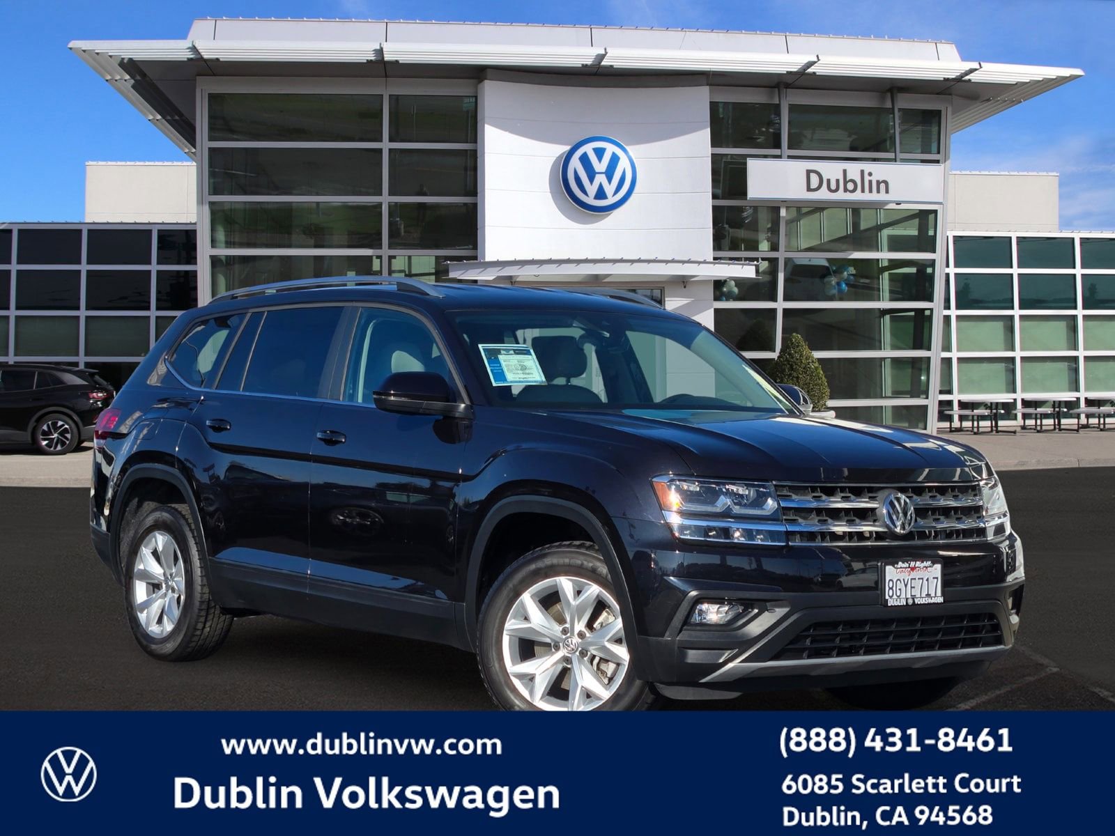Used 2018 Volkswagen Atlas SE