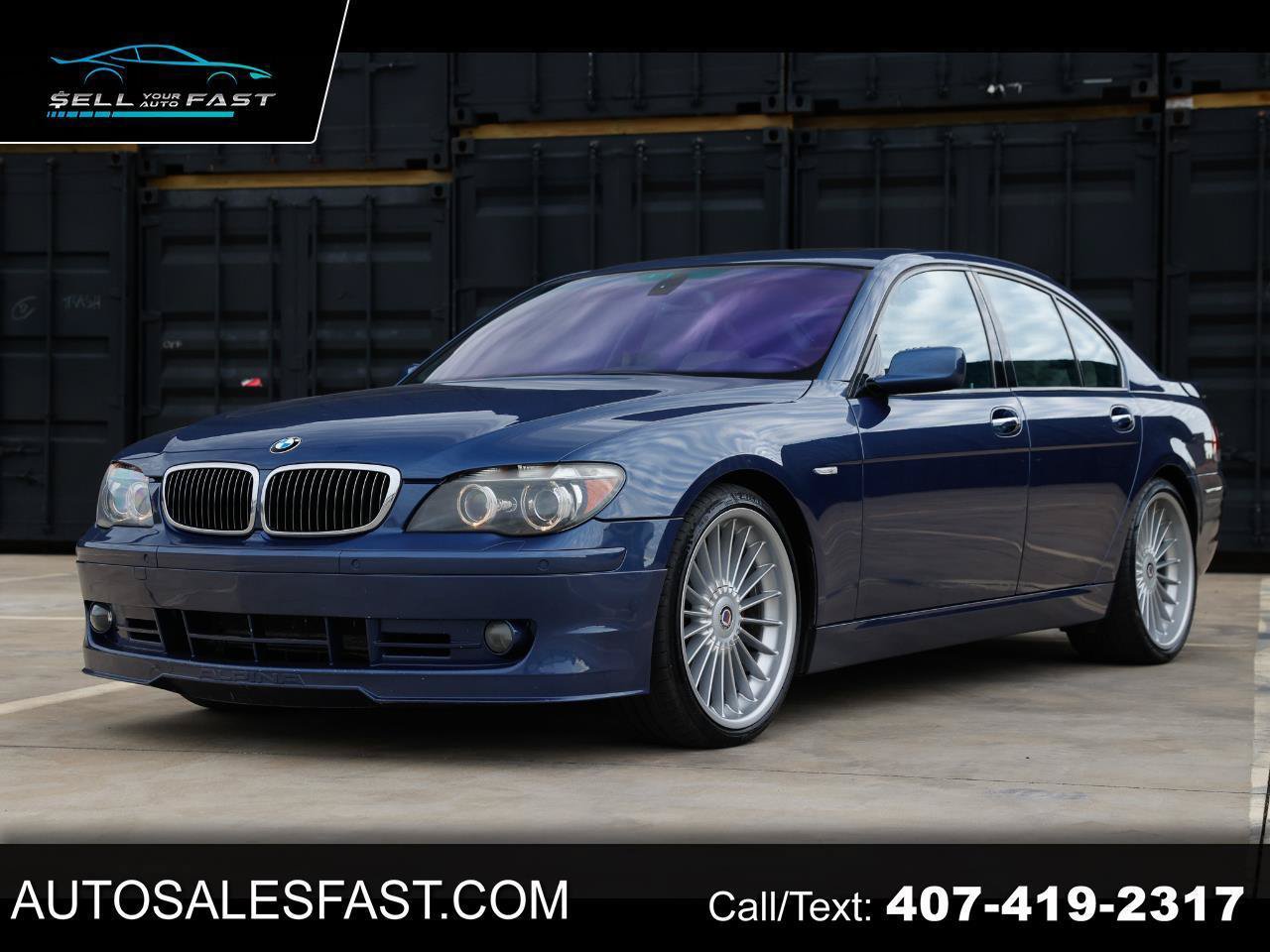 Used 2008 BMW ALPINA B7 w/ Rear Entertainment Pkg