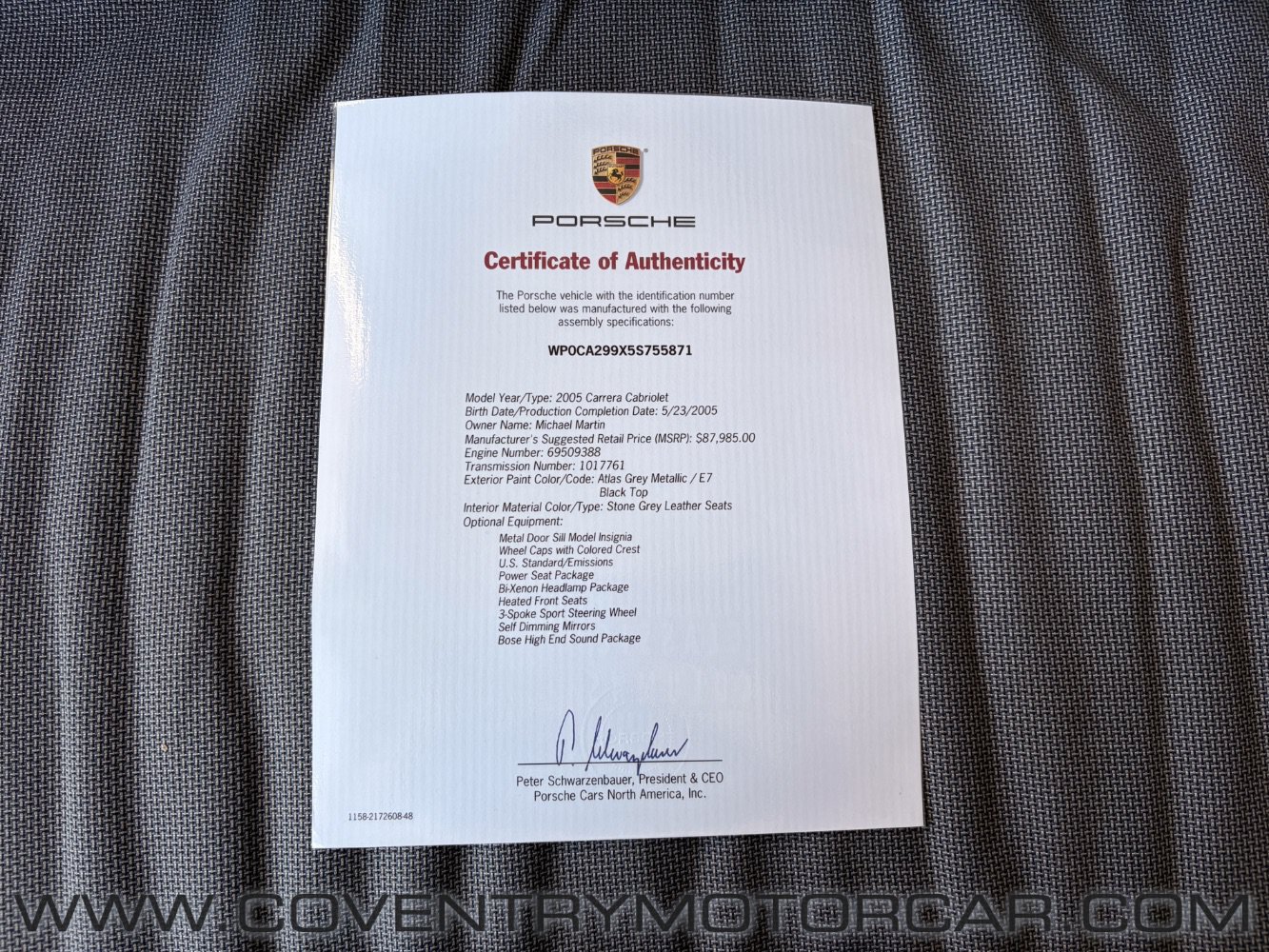 Used 2005 Porsche 911 Carrera RWD image 18