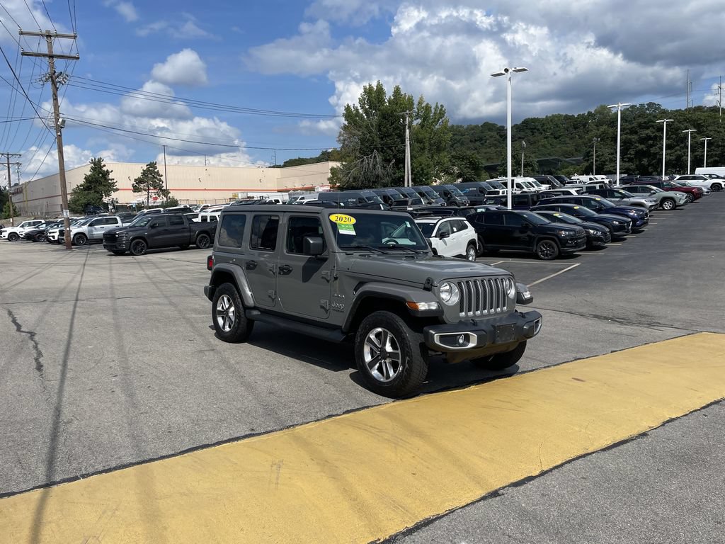 Used 2020 Jeep Wrangler Unlimited Sahara w/ Cold Weather Group AWD/4WD image 6