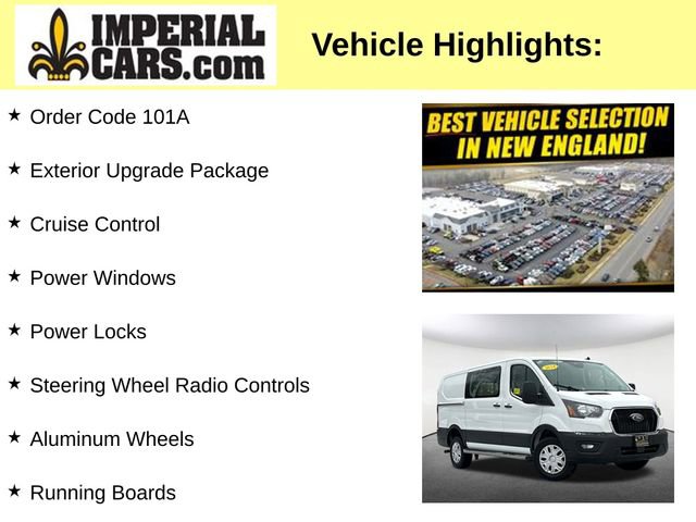 Used 2024 Ford Transit 250 Low Roof w/ Exterior Upgrade Package image 7