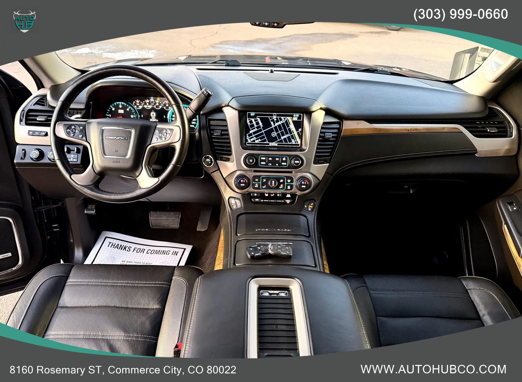 Used 2017 GMC Yukon Denali w/ Open Road Package AWD/4WD image 16