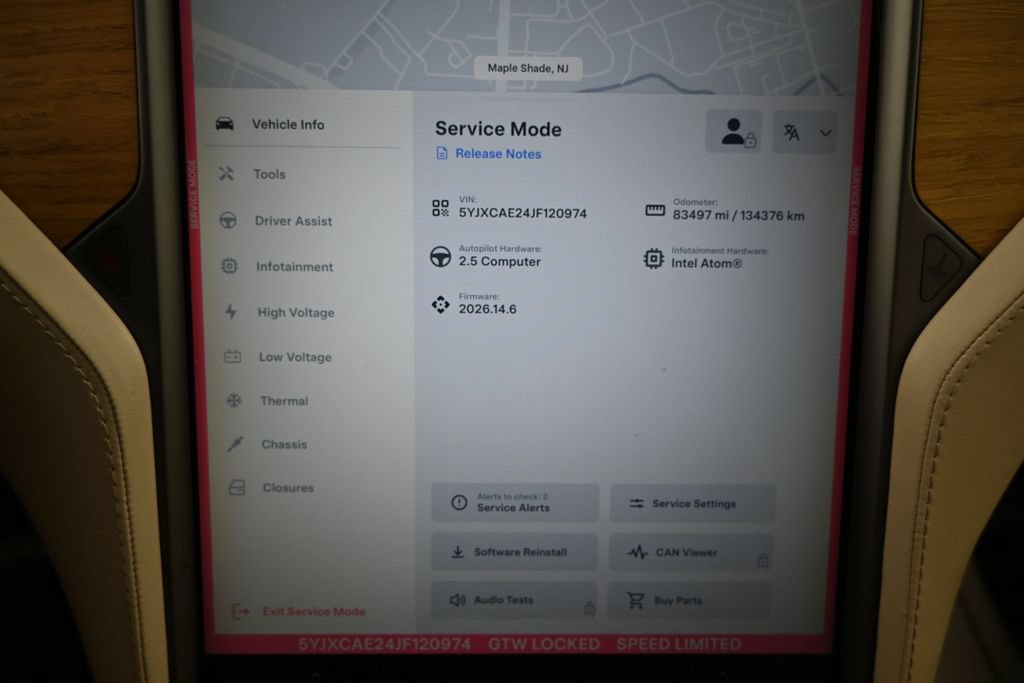Used 2018 Tesla Model X 75D AWD/4WD image 17