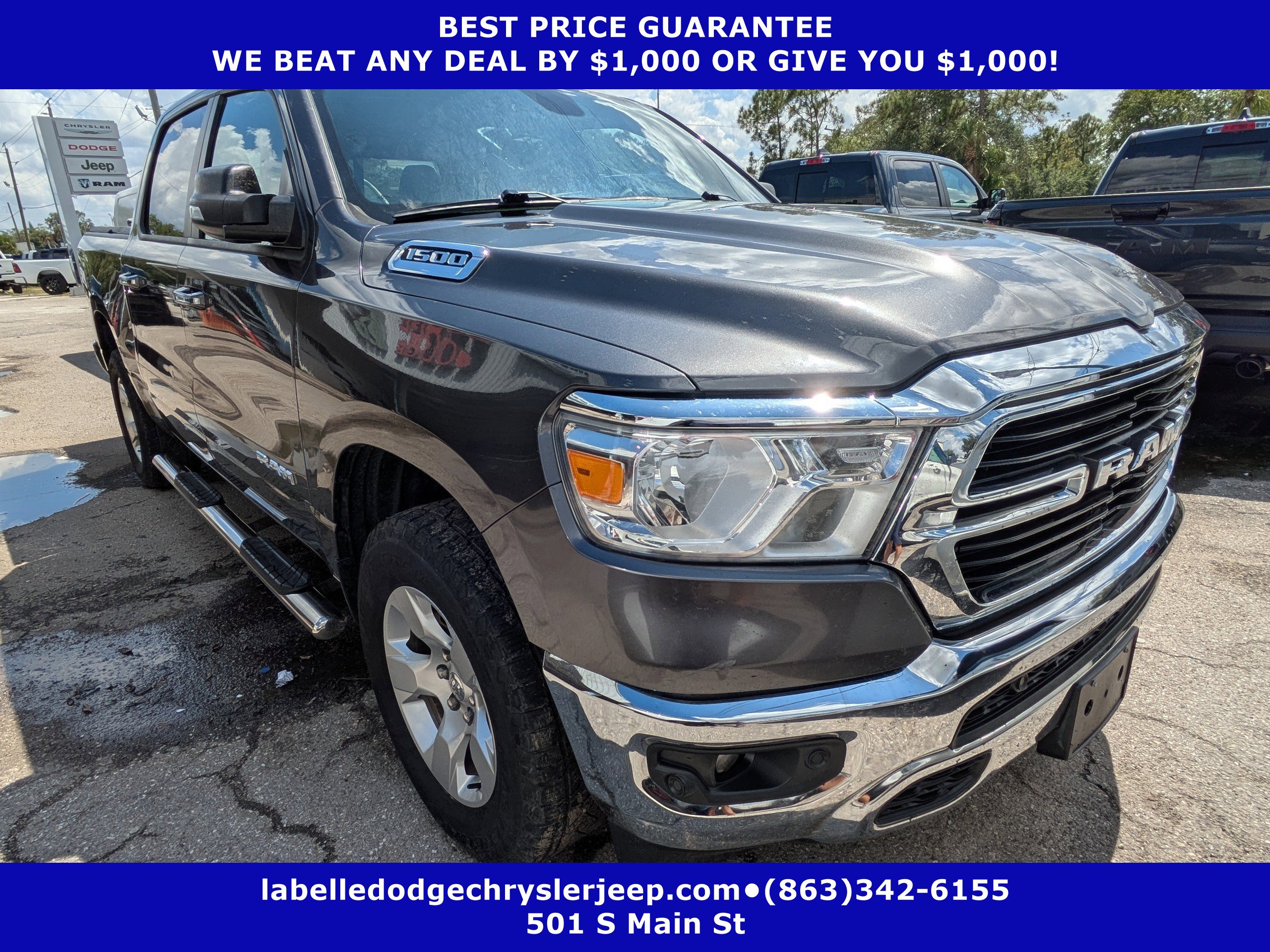 Certified 2019 RAM 1500 Big Horn AWD/4WD image 1