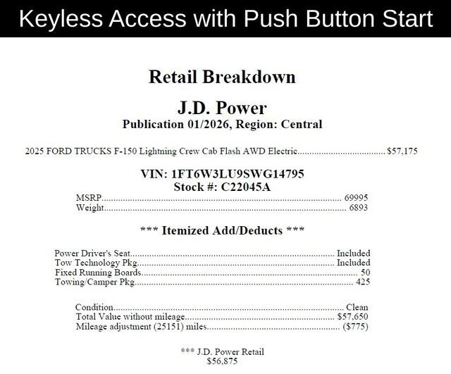 Used 2025 Ford F150 Lightning Flash image 5