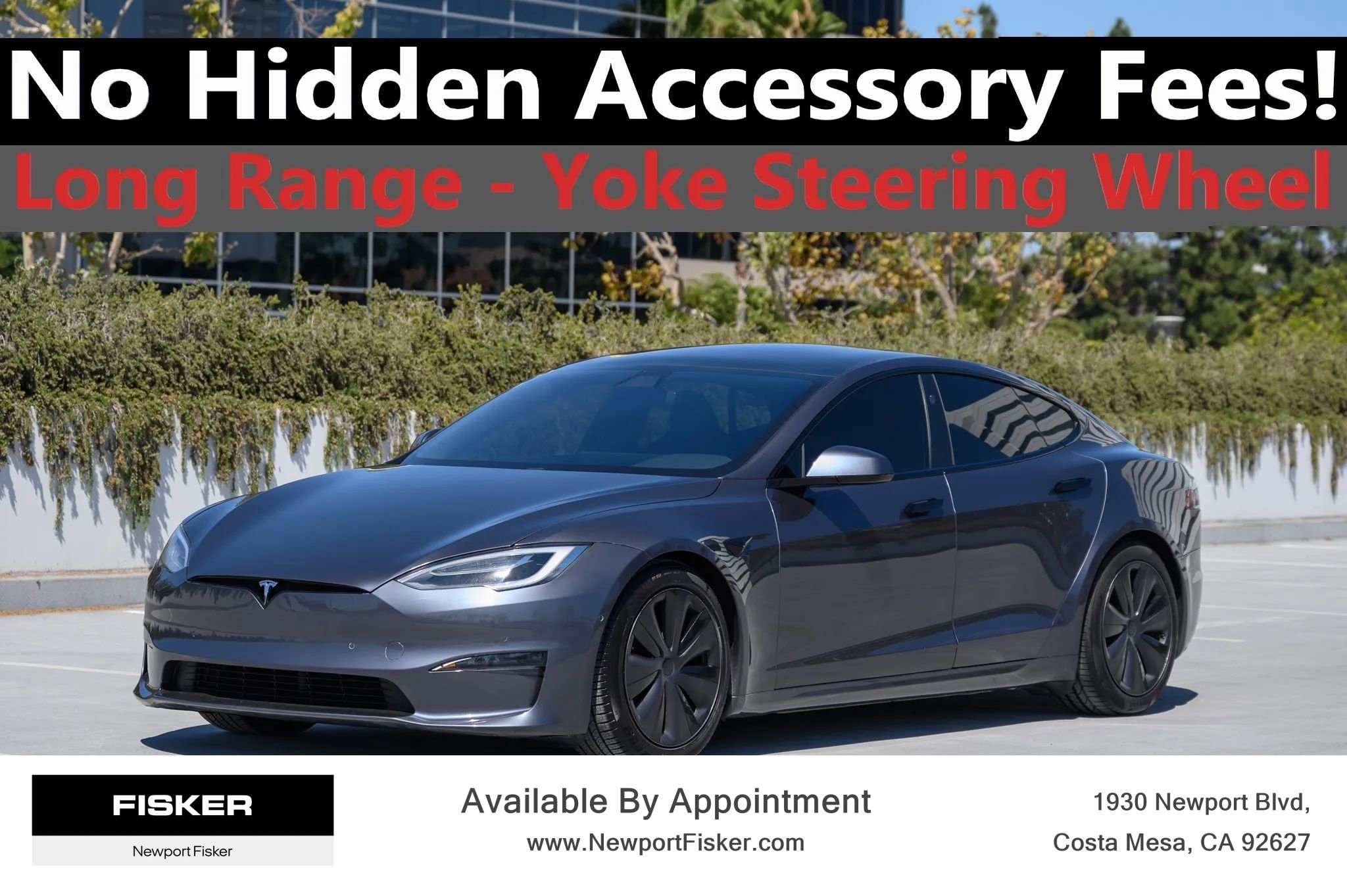 Used 2022 Tesla Model S Standard Range AWD/4WD image 1
