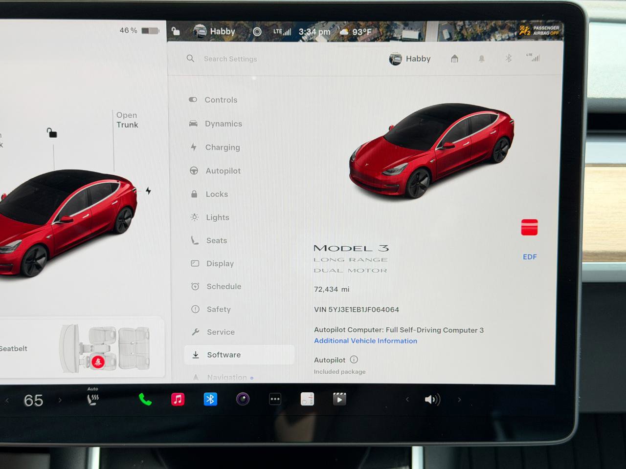 Used 2018 Tesla Model 3 Long Range image 20