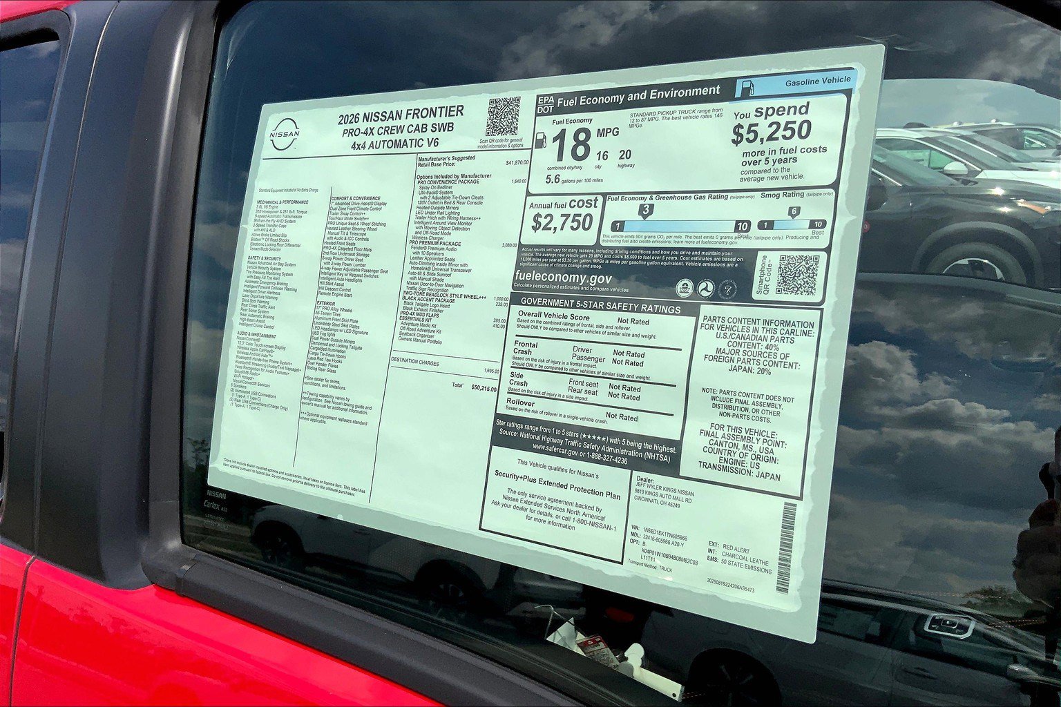 New 2026 Nissan Frontier PRO-4X image 15