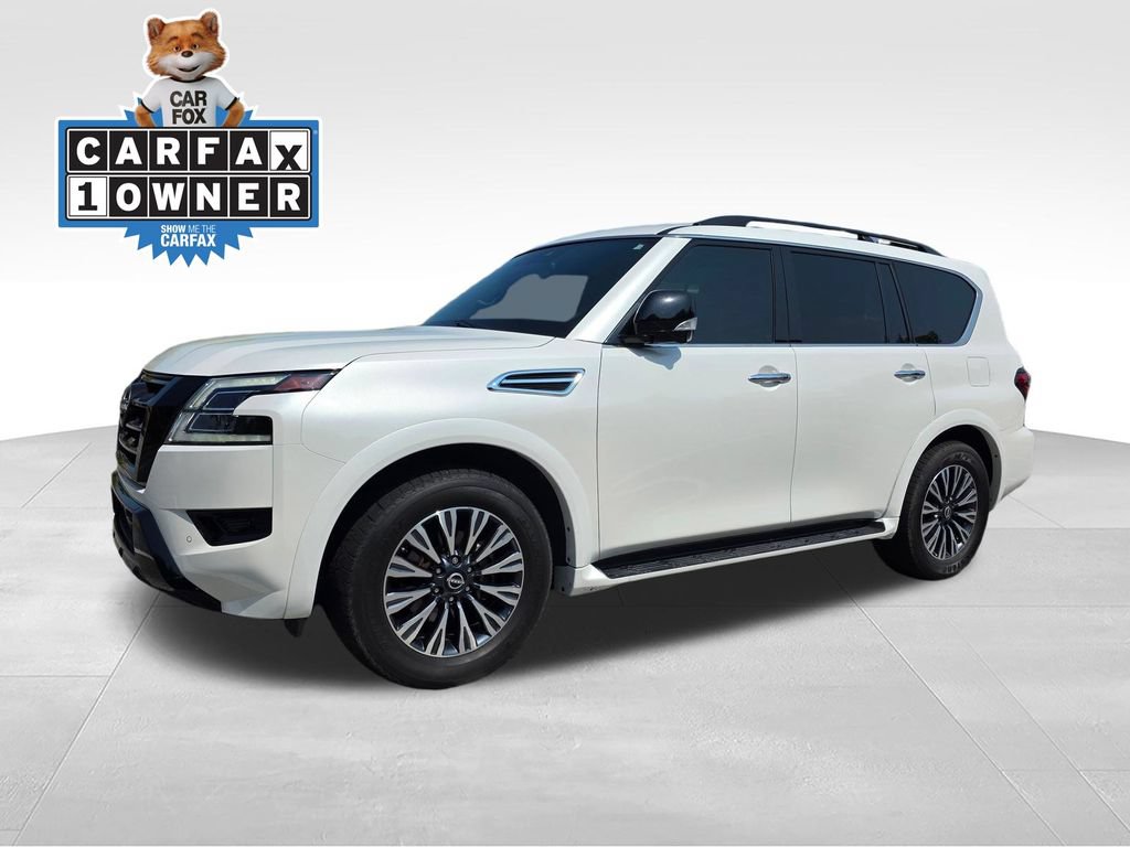 Used 2023 Nissan Armada SL w/ Midnight Edition Package RWD video 2