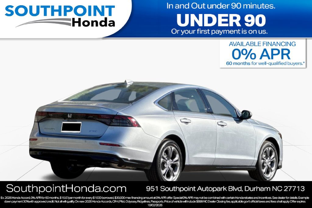 New 2026 Honda Accord EX-L image 3