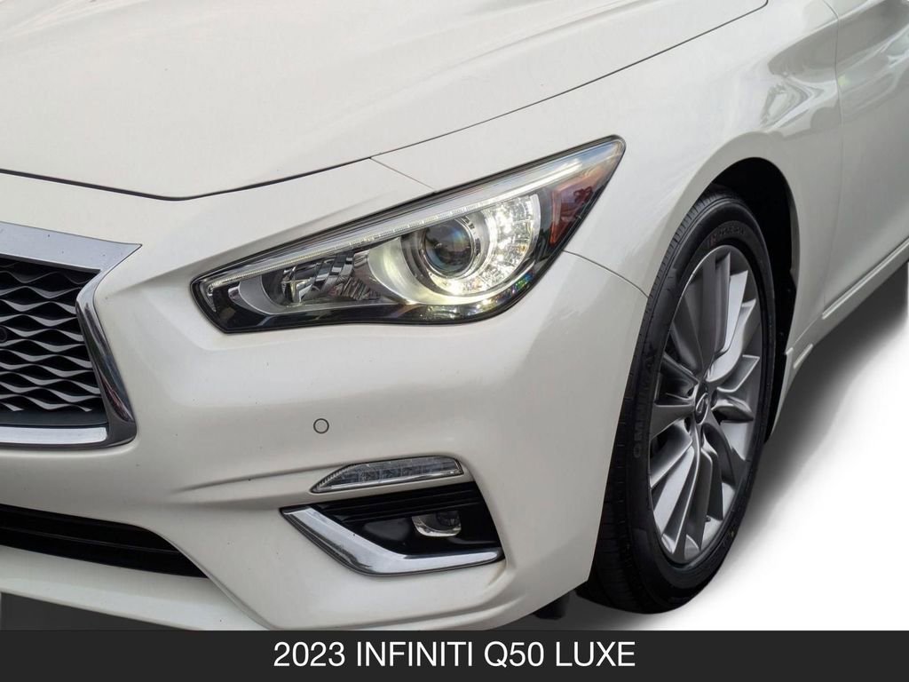 Certified 2023 INFINITI Q50 Luxe w/ Cargo Package RWD image 10