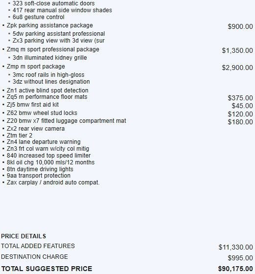 Used 2023 BMW X7 xDrive40i w/ M Sport Package image 3